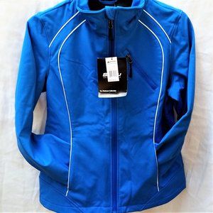 Snozu jacket womens fleece S M L XL NWT Blue White